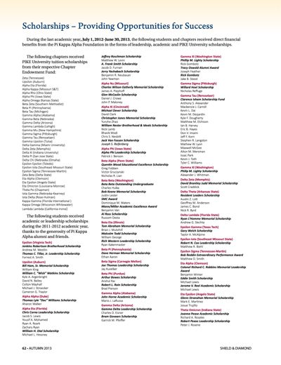 Scholarships - Providing Opportunities for Success